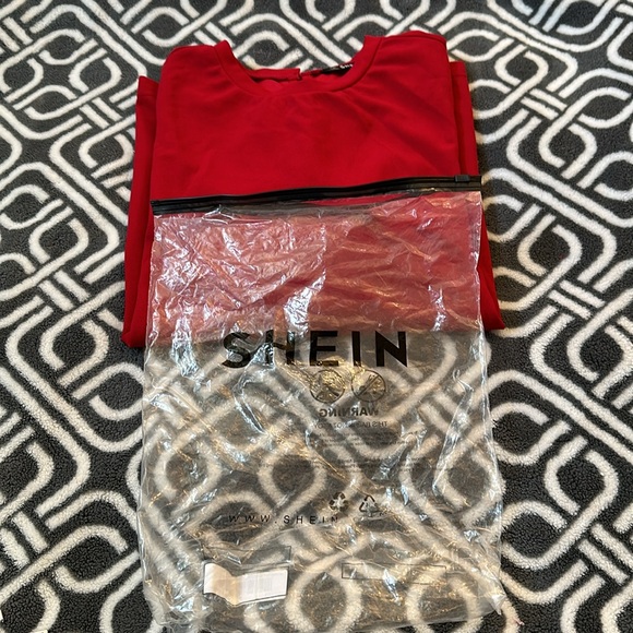 SHEIN Women’s Red Blouse XL - Picture 8 of 8
